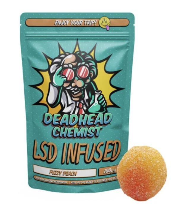 Fuzzy Peach Deadhead Chemist LSD Edibles